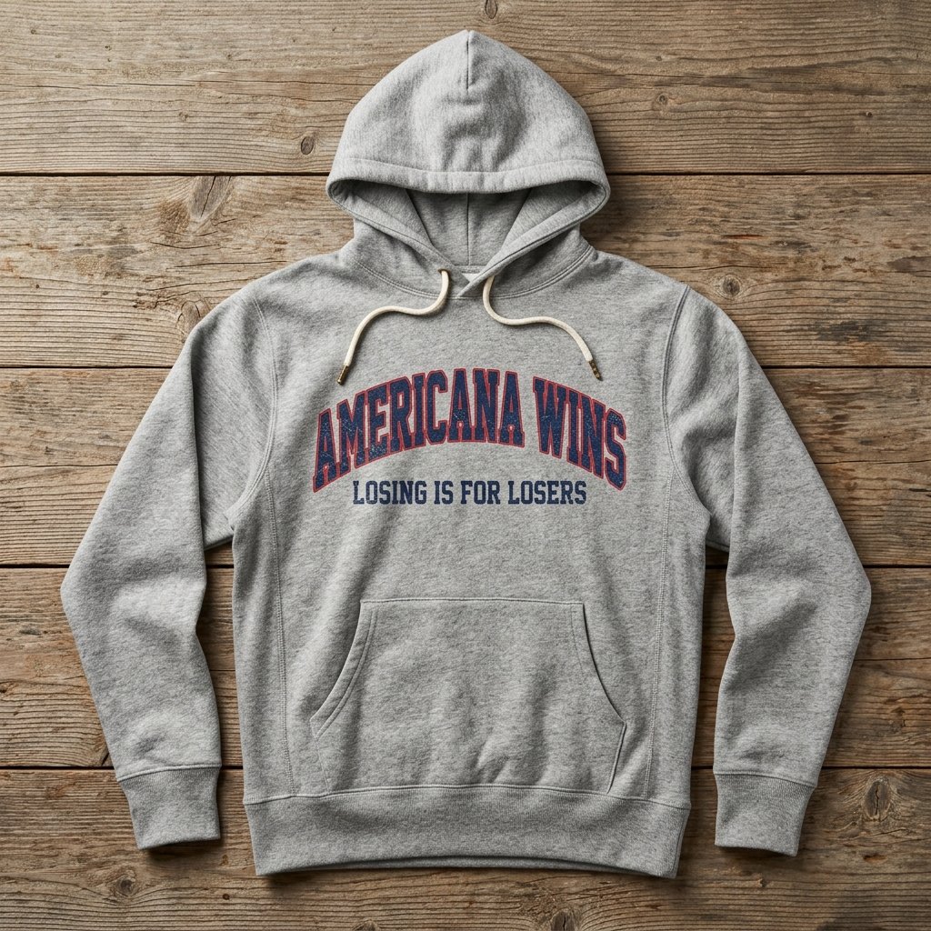 Americana Archival Oxford Hoodie